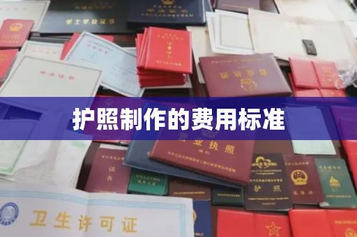 赤城护照制作的费用标准